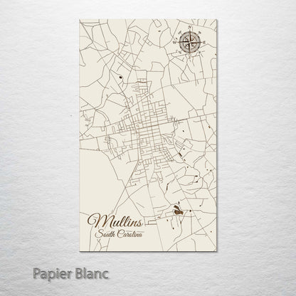 Mullins, South Carolina Street Map