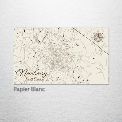 Newberry, South Carolina Street Map