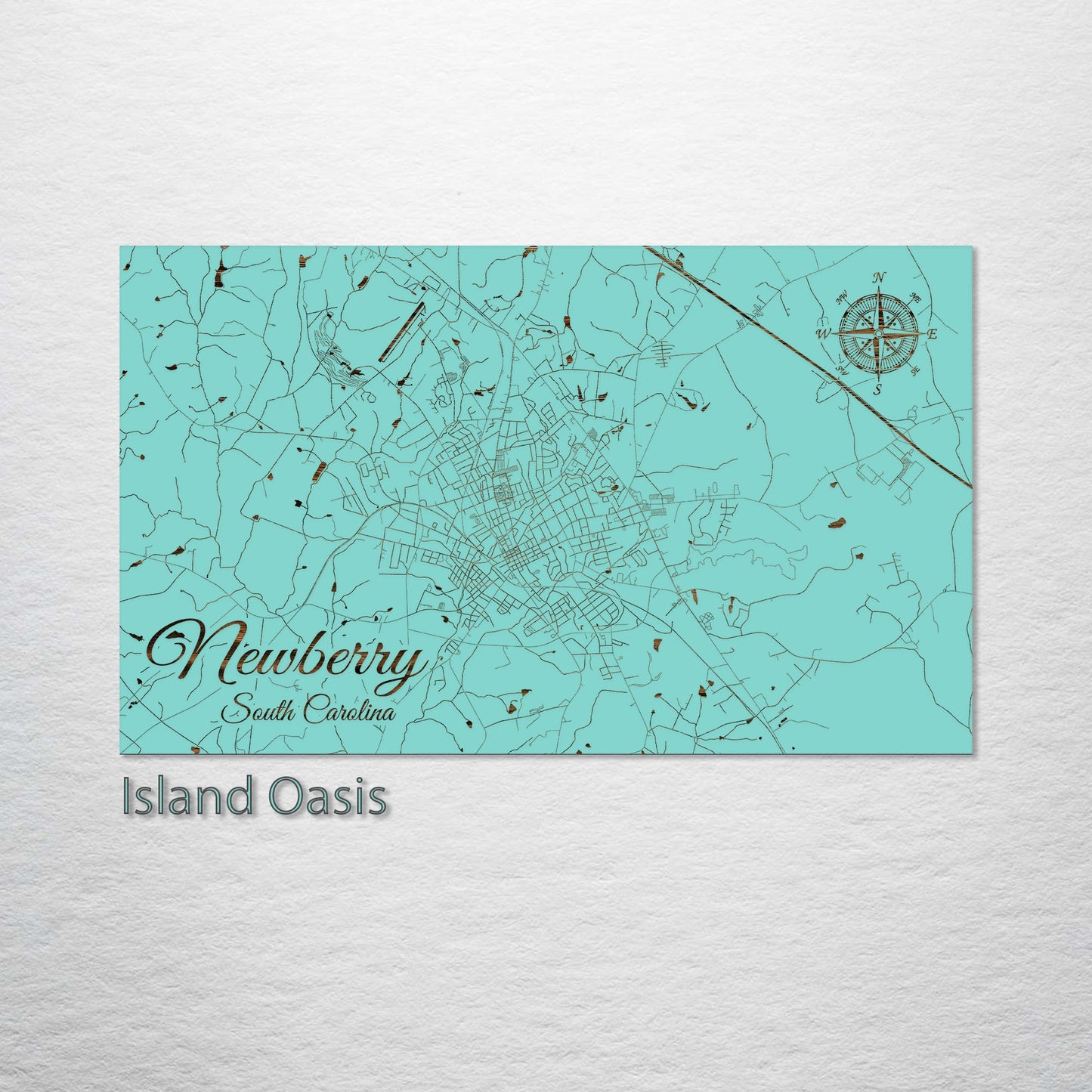 Newberry, South Carolina Street Map