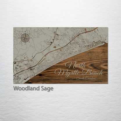 North Myrtle Beach, South Carolina Street Map