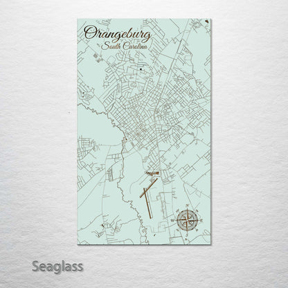 Orangeburg, South Carolina Street Map