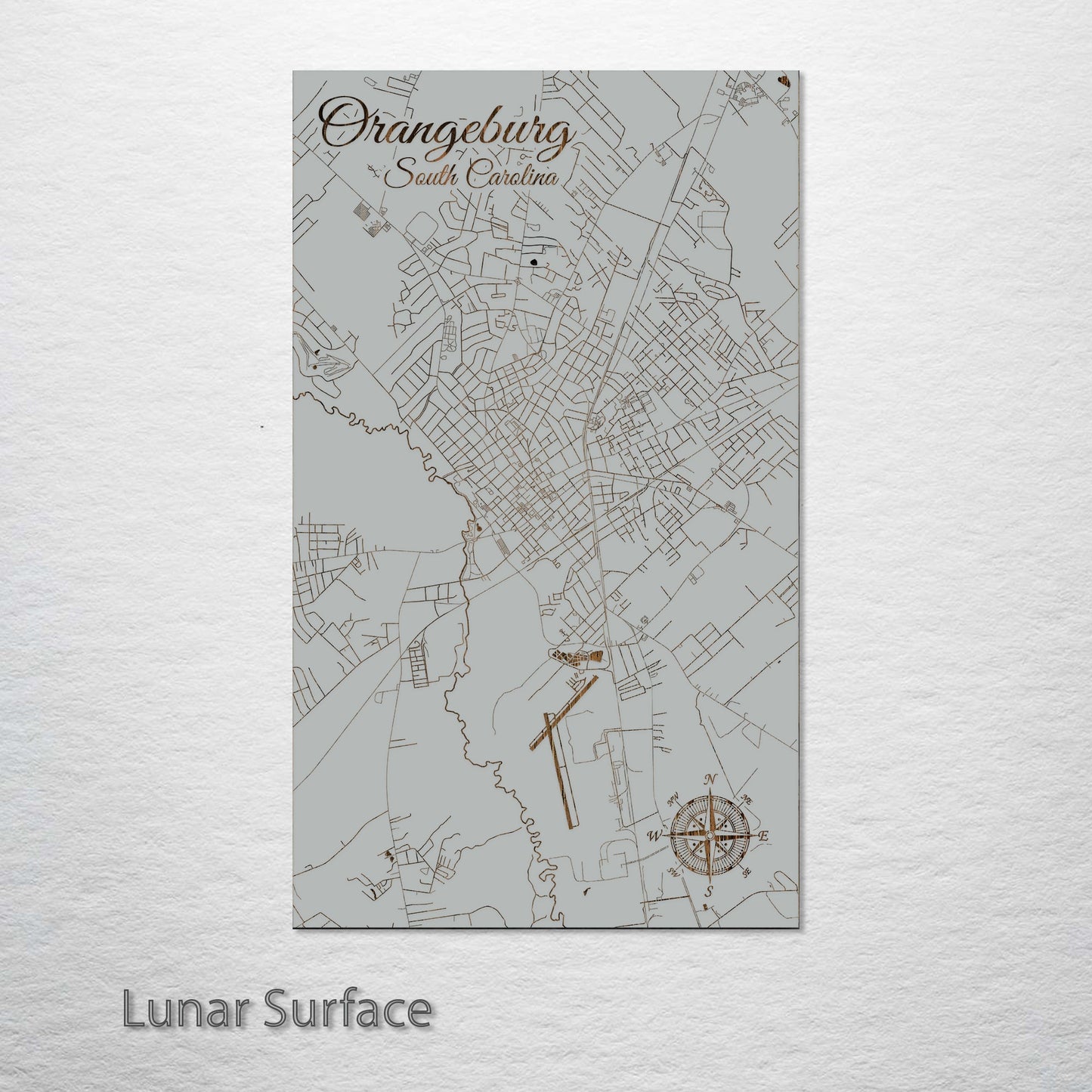 Orangeburg, South Carolina Street Map