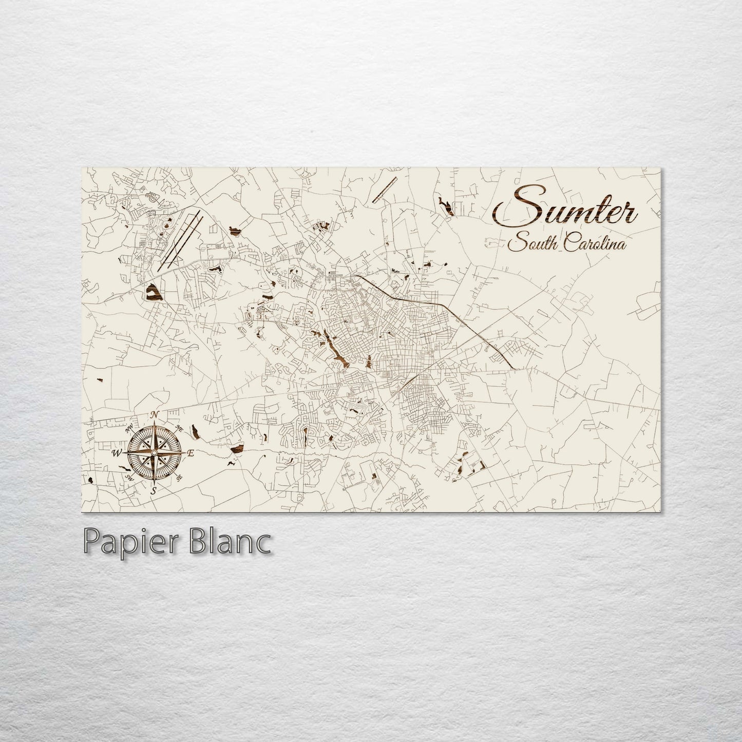 Sumter, South Carolina Street Map