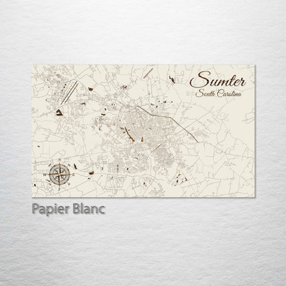 Sumter, South Carolina Street Map