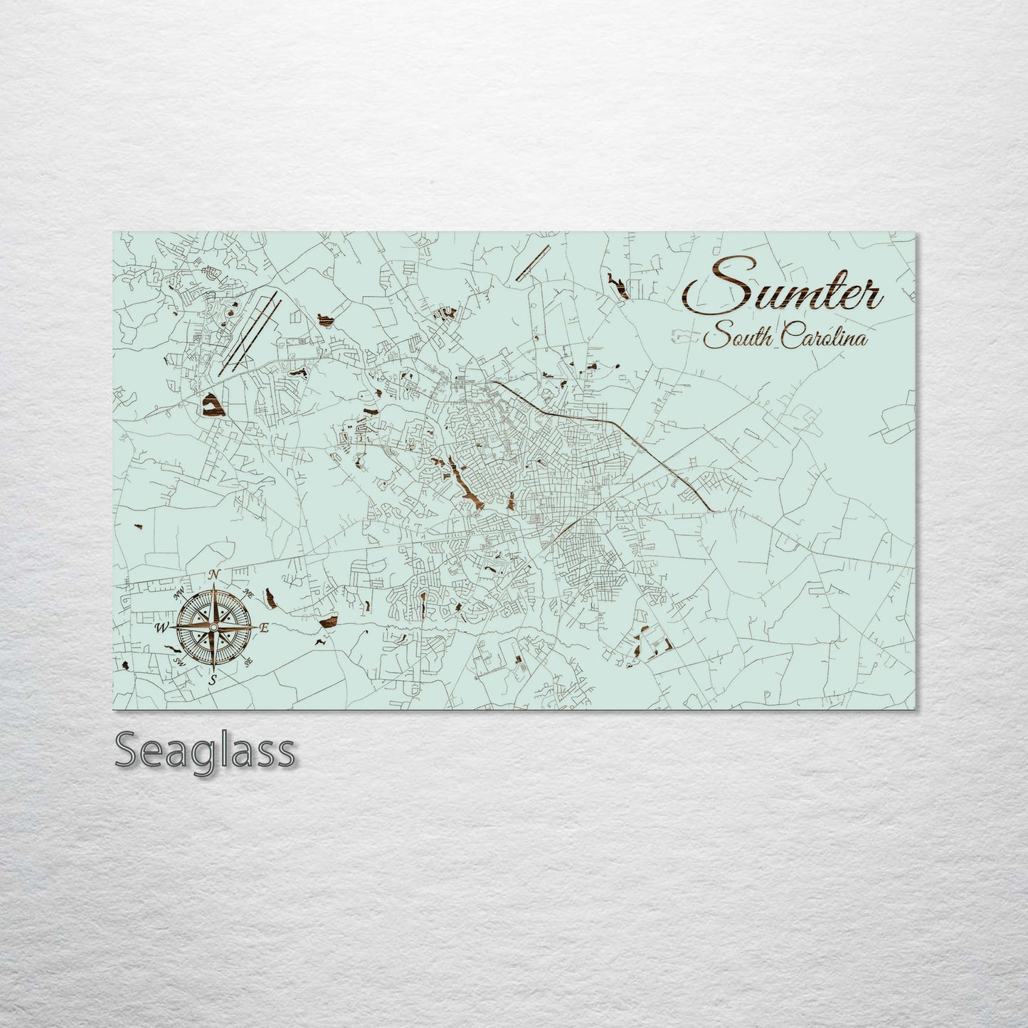 Sumter, South Carolina Street Map