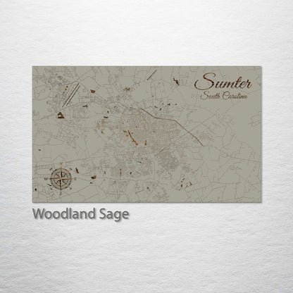 Sumter, South Carolina Street Map