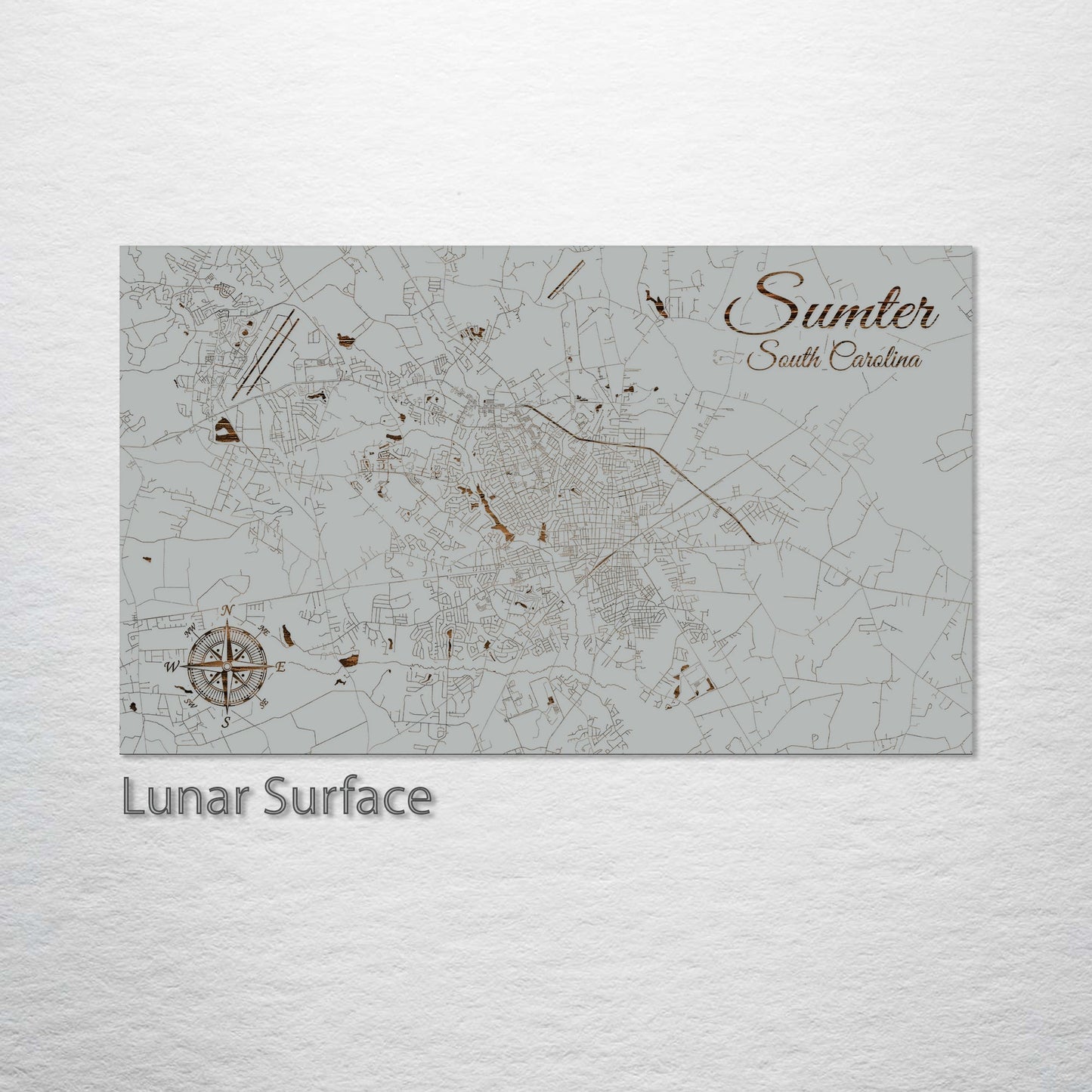 Sumter, South Carolina Street Map