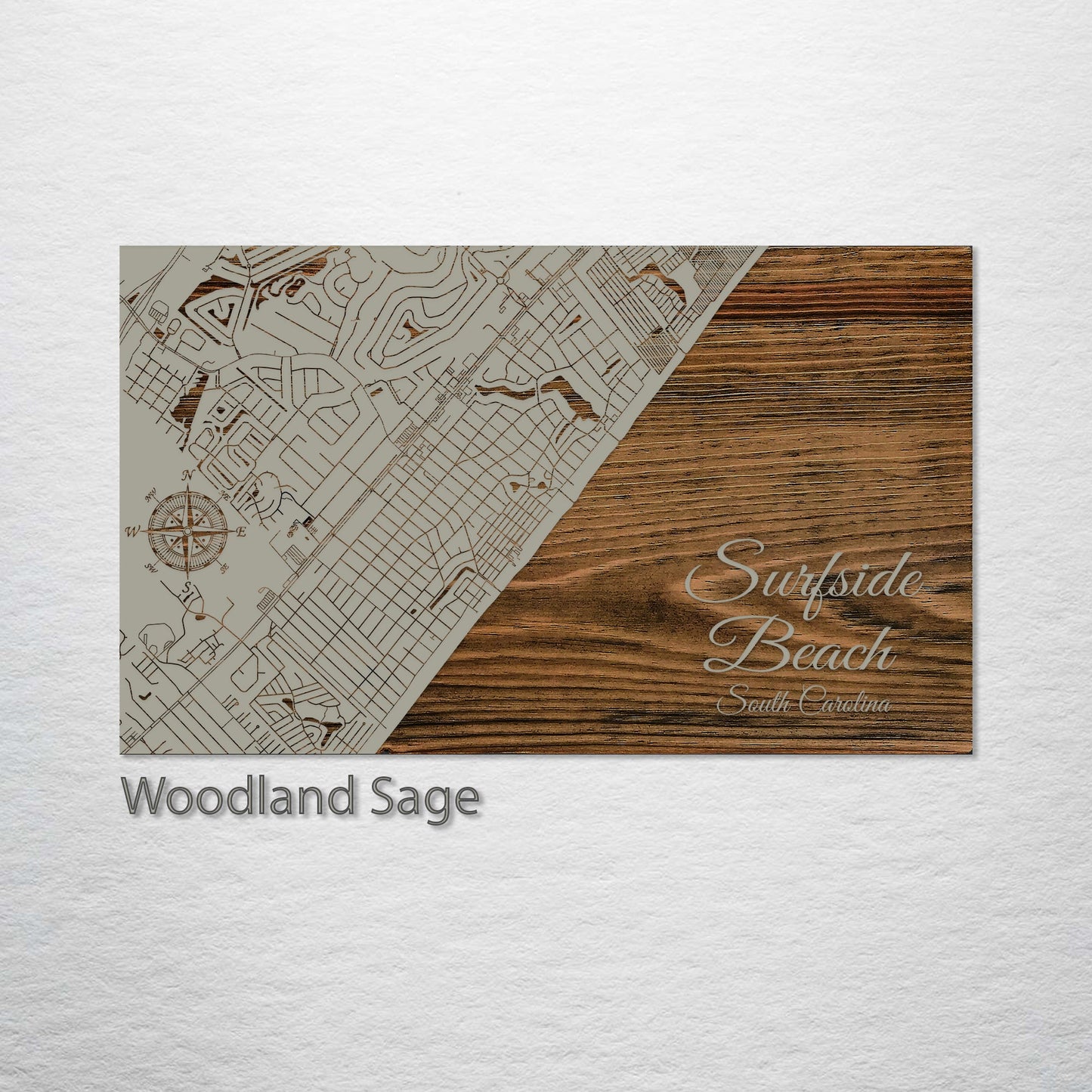 Surfside Beach, South Carolina Street Map