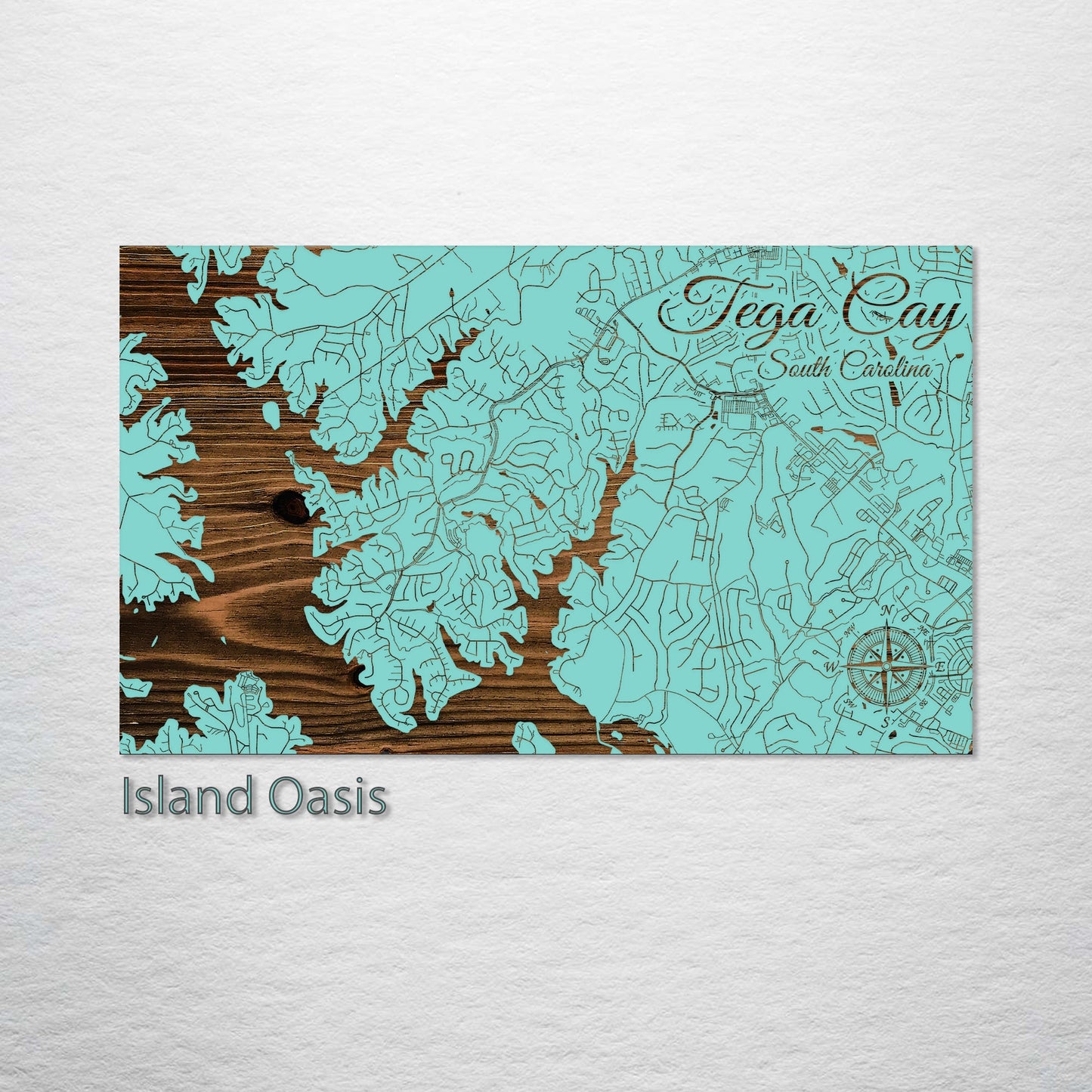 Tega Cay, South Carolina Street Map