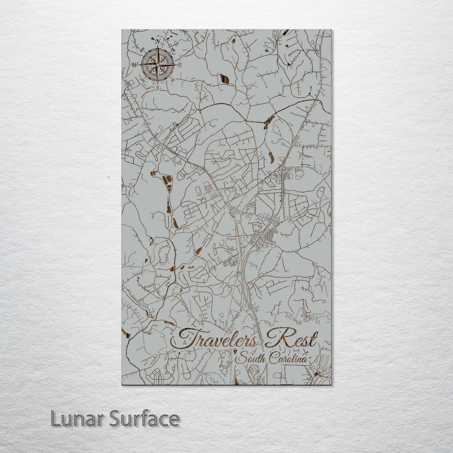 Travelers Rest, South Carolina Street Map