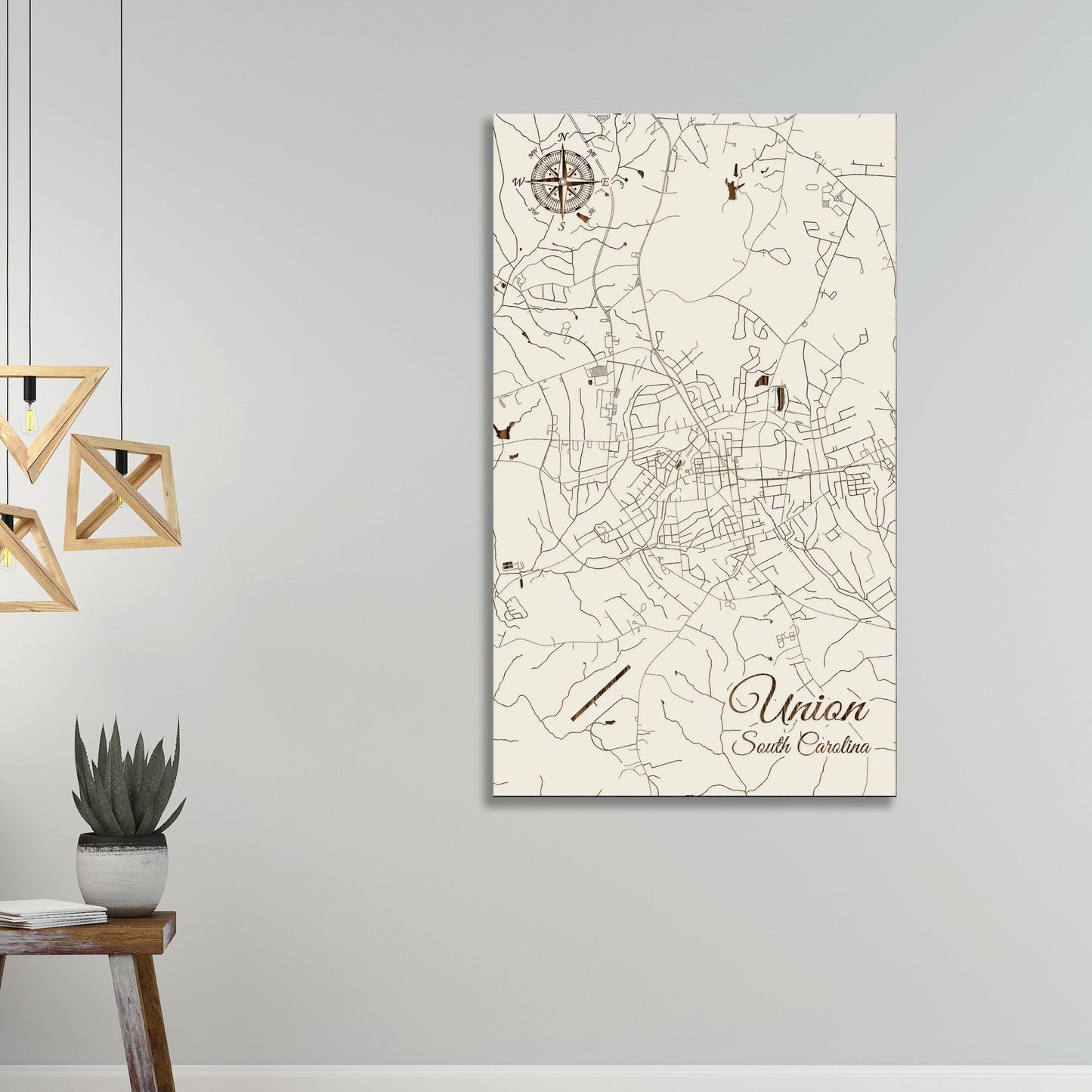 Union, South Carolina Street Map