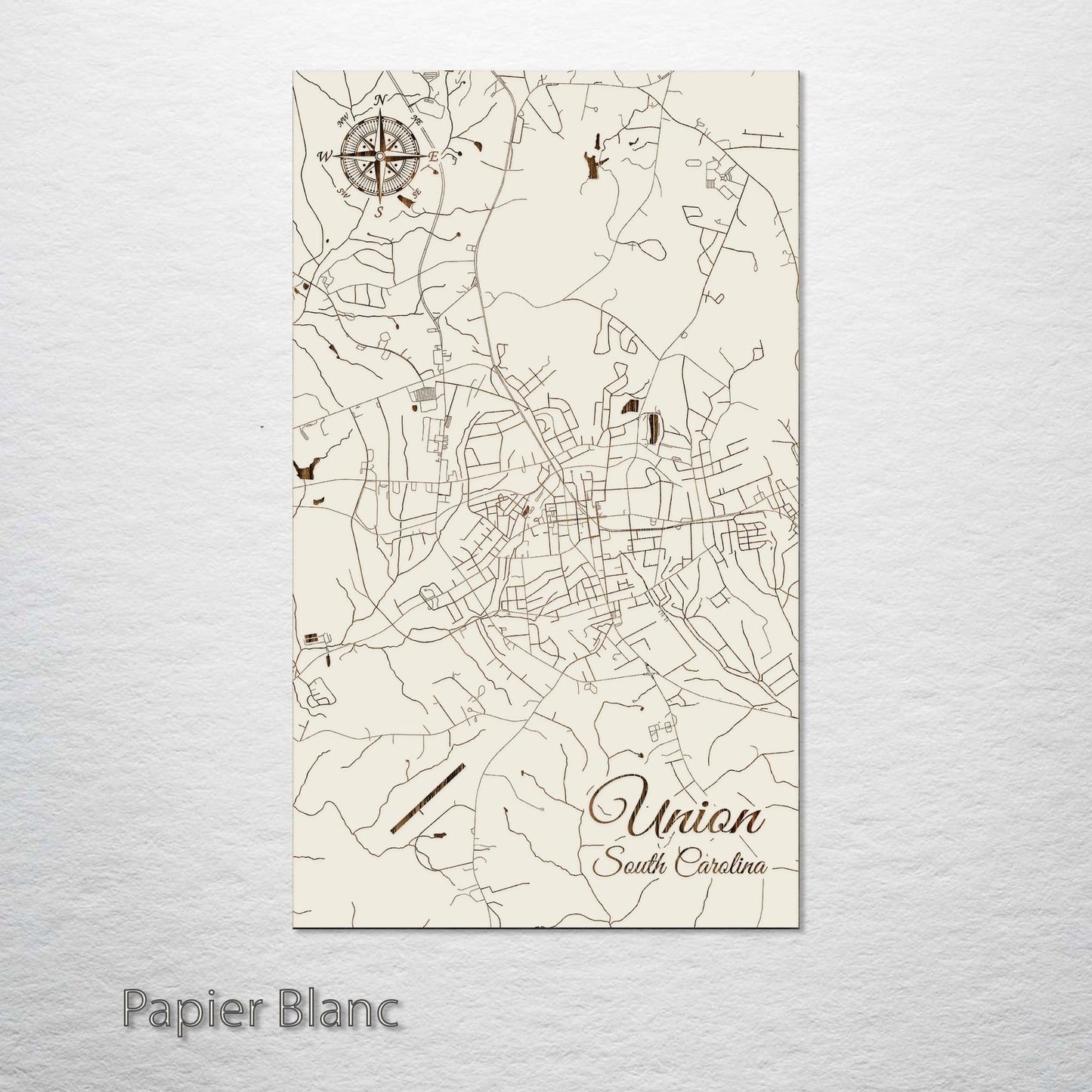 Union, South Carolina Street Map