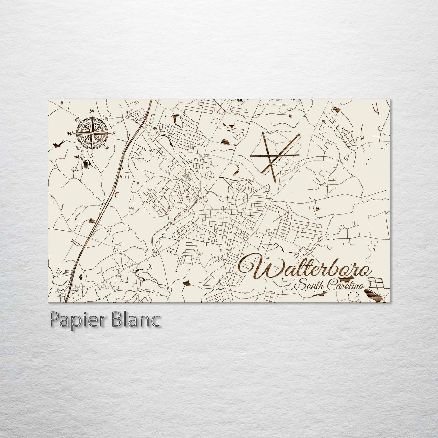 Walterboro, South Carolina Street Map