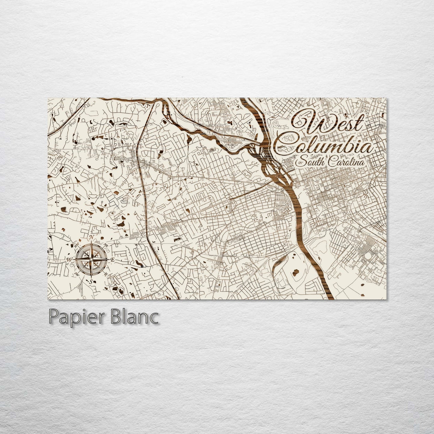 West Columbia, South Carolina Street Map