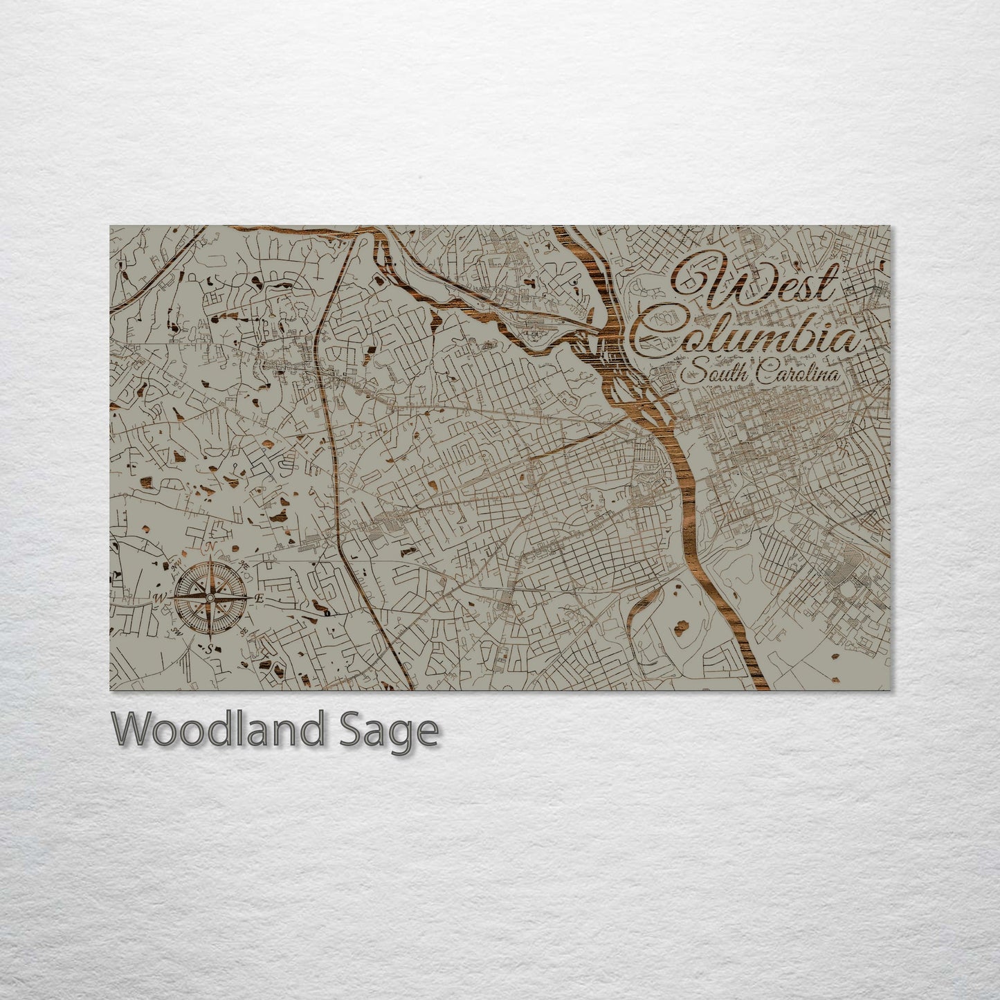 West Columbia, South Carolina Street Map