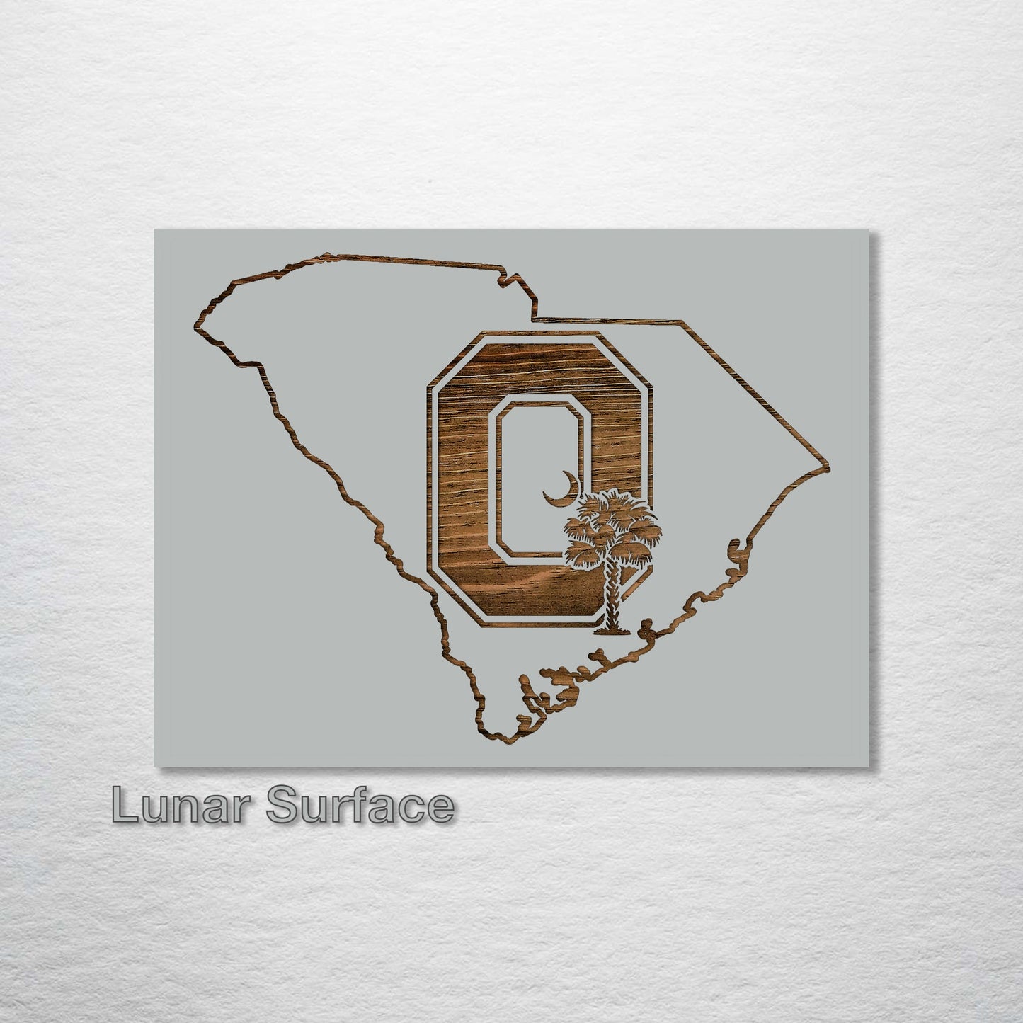 South Carolina "Block O" Abstract