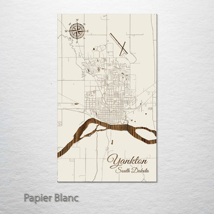 Yankton, South Dakota Street Map
