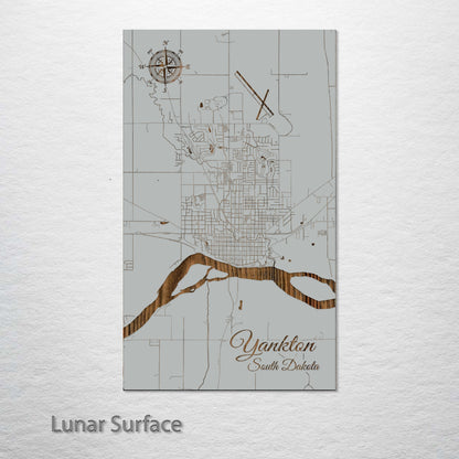 Yankton, South Dakota Street Map