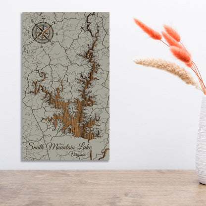 Smith Mountain Lake, Virginia Street Map