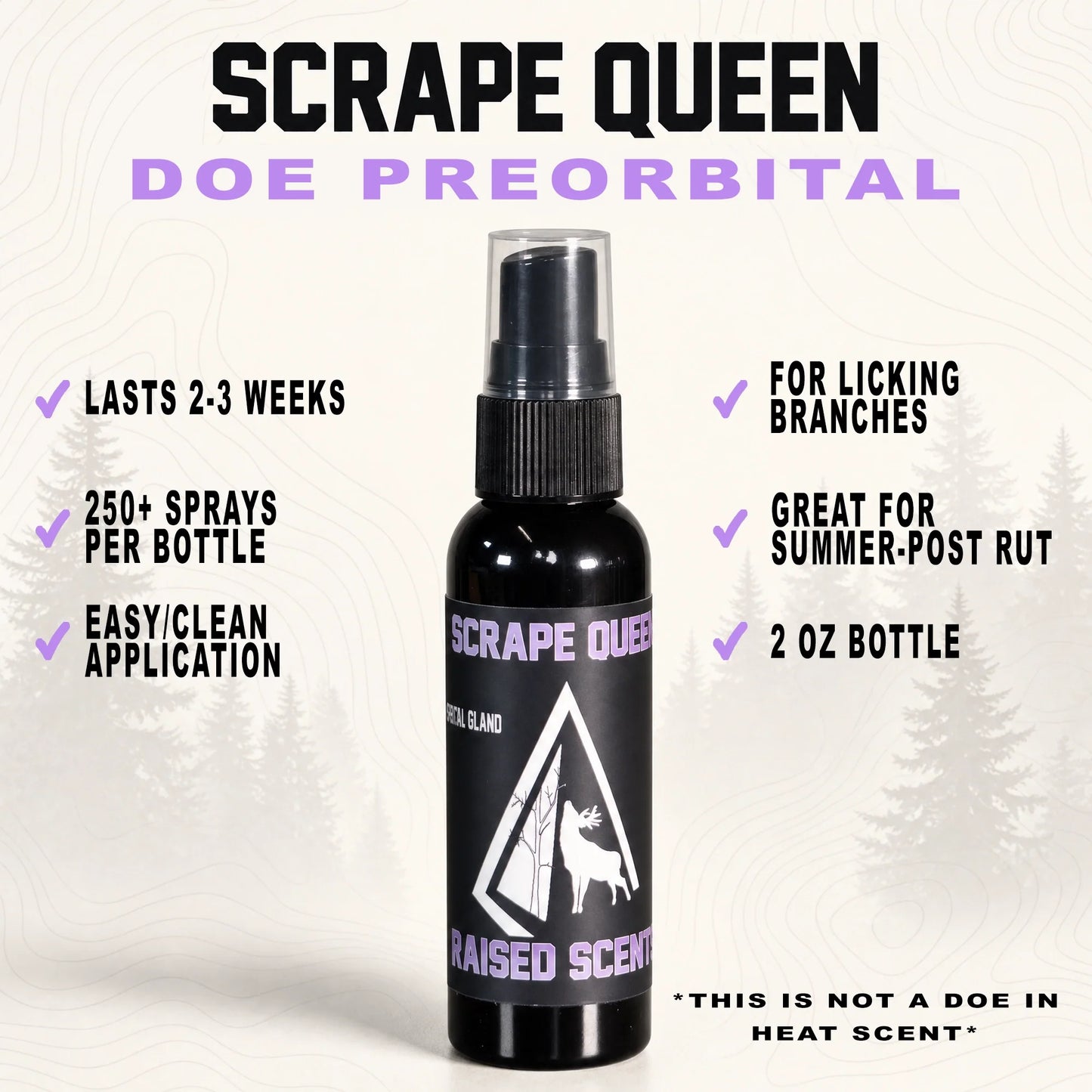 Scrape Queen | Doe Preorbital Gland