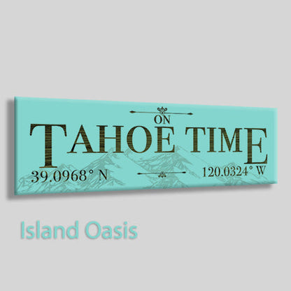 On Tahoe Time, California