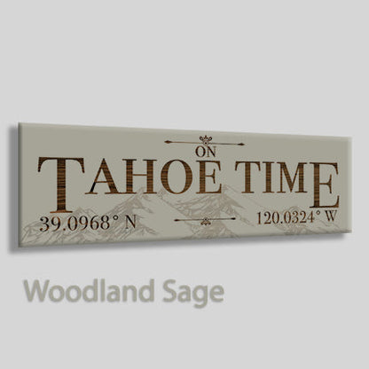 On Tahoe Time, California