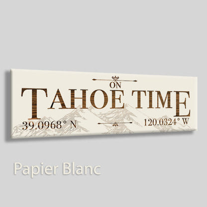 On Tahoe Time, California