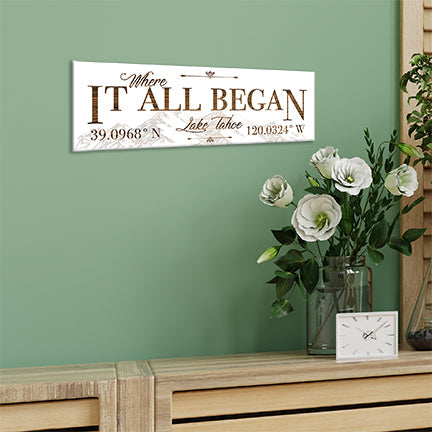 Where it all Began, Lake Tahoe