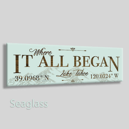 Where it all Began, Lake Tahoe