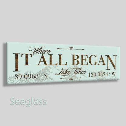 Where it all Began, Lake Tahoe