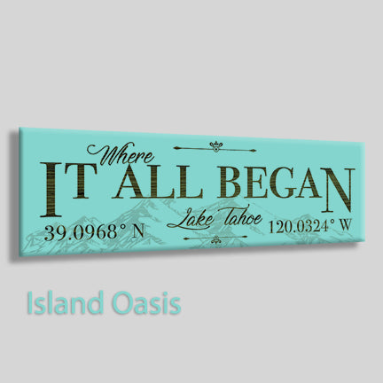 Where it all Began, Lake Tahoe