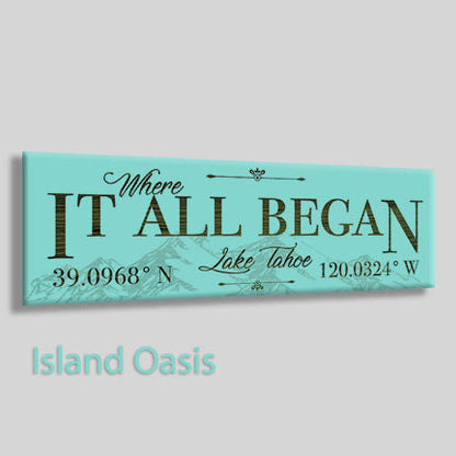 Where it all Began, Lake Tahoe