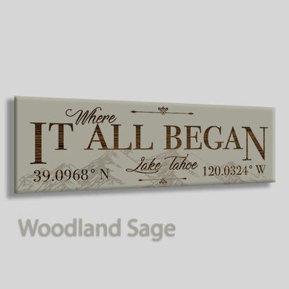 Where it all Began, Lake Tahoe