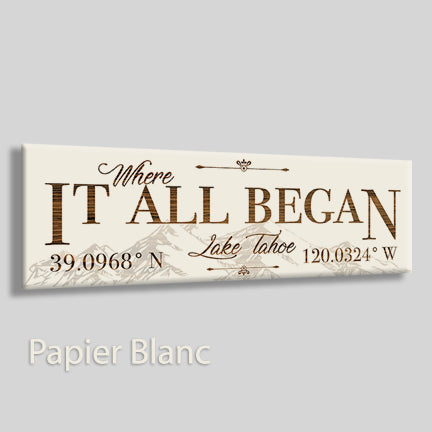 Where it all Began, Lake Tahoe