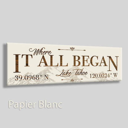 Where it all Began, Lake Tahoe