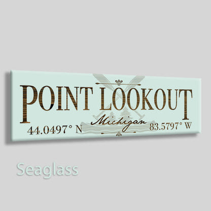 Point Lookout, Michigan Canoe