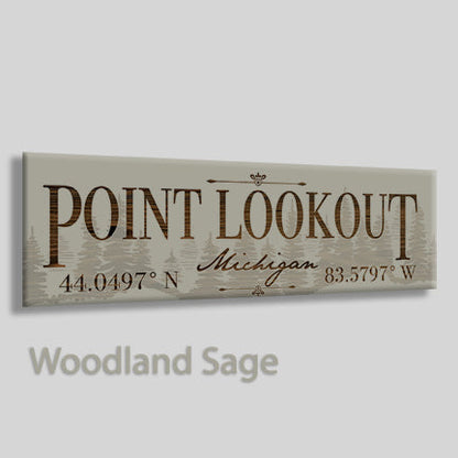 Point Lookout, Michigan Treeline