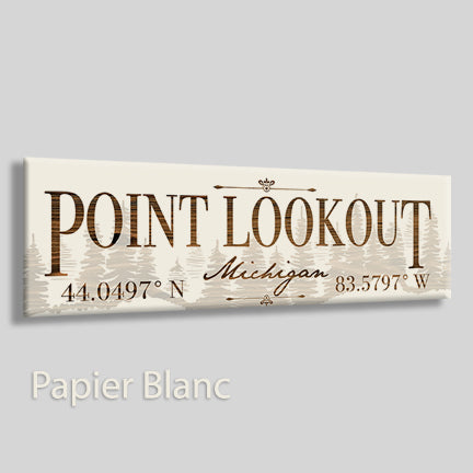 Point Lookout, Michigan Treeline