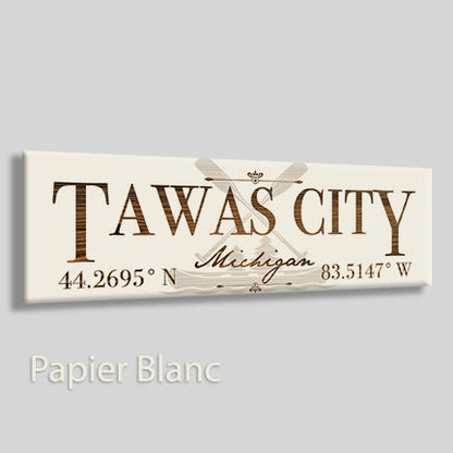 Tawas City, Michigan Canoe