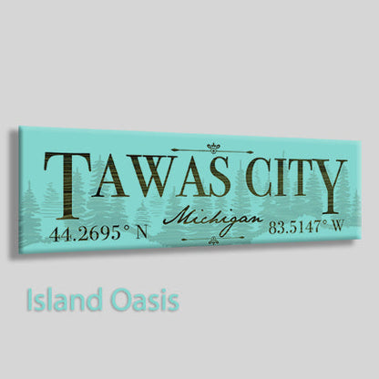 Tawas City, Michigan Treeline