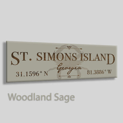 St Simons, Georgia Crab