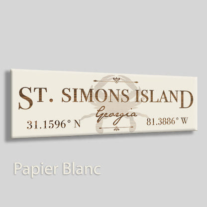 St Simons, Georgia Crab