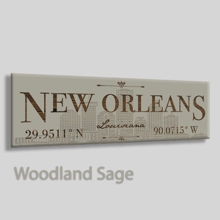 New Orleans, Louisiana Skyline