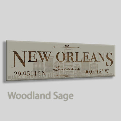 New Orleans, Louisiana Skyline