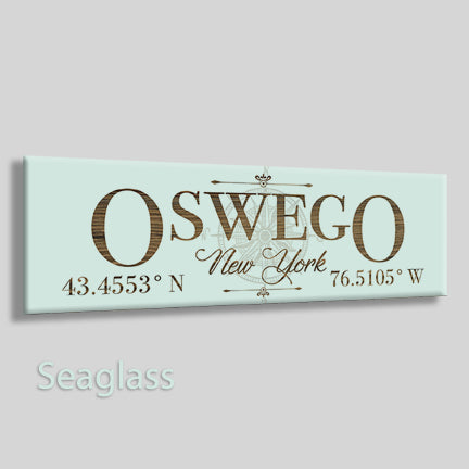 Oswego, New York Compass
