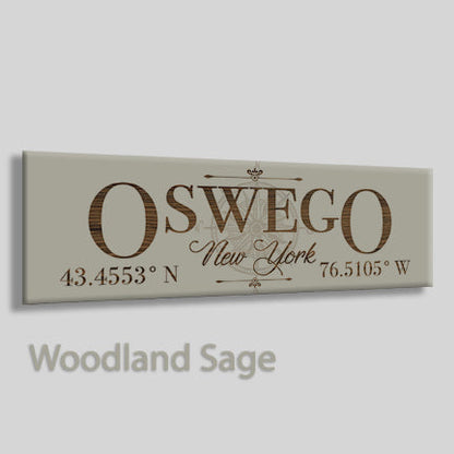 Oswego, New York Compass