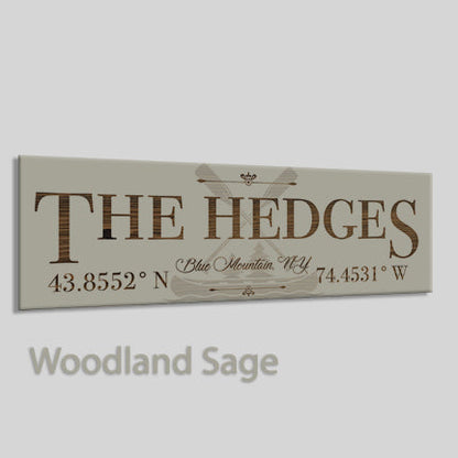 The Hedges Canoe, New York