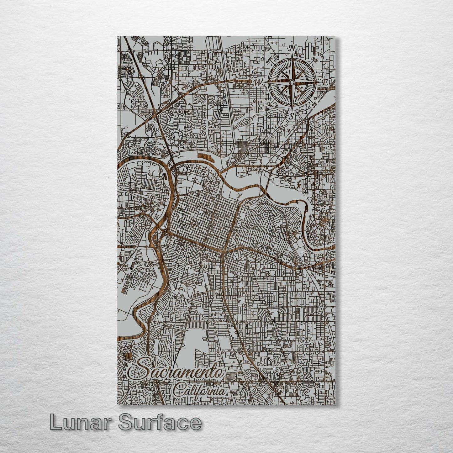 Sacramento, California Street Map