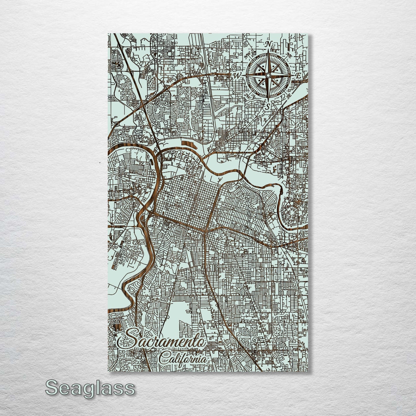 Sacramento, California Street Map