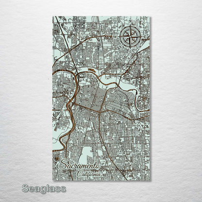 Sacramento, California Street Map